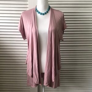NWT Short Sleeve Lightweight Open Cardigan